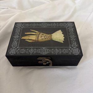 Victorian Lady’s Hand Keepsake Box Gothic Haunted Home Decor