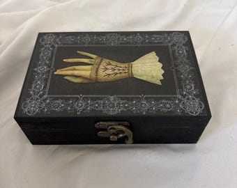 Victorian Lady’s Hand Keepsake Box Gothic Haunted Home Decor