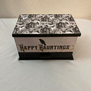 Haunted House Gothic Spooky Decor Jewelry Box
