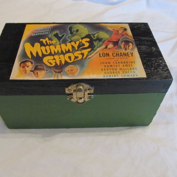 The Mummy's Ghost Classic Horror Keepsake Stash Box