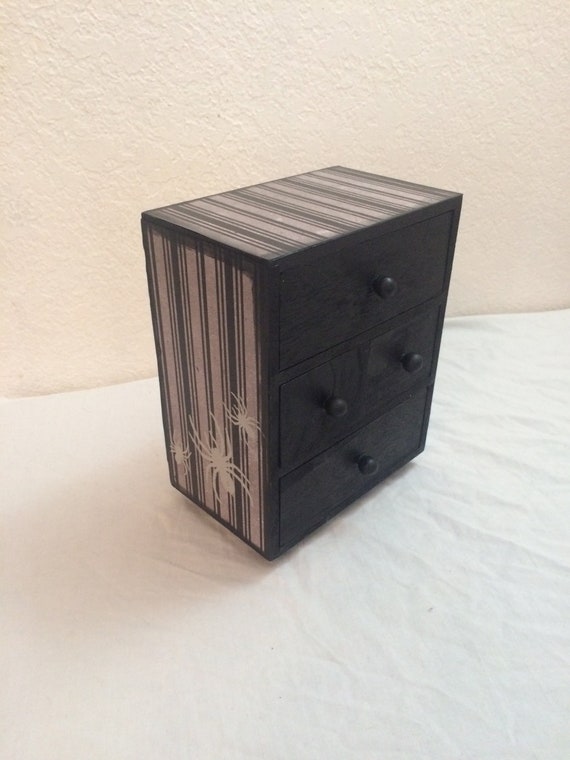 Schmuckkästchen Spinne Holzschatulle Holzkästchen Holzkiste Schatulle Box Holz