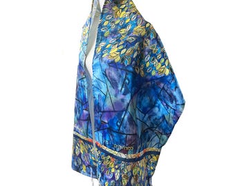 Tree of Life Tallit Prayer Shawl, Jewish Prayer Shawl, Tallis, Bat Mitzvah Gift, Bar Mitzvah Gift, Tallit for Women, Tallit for Boys