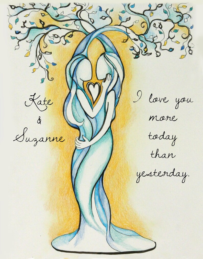 Gift for Gay Couple Wall Art Gay Valentines Gift Valentines Etsy UK