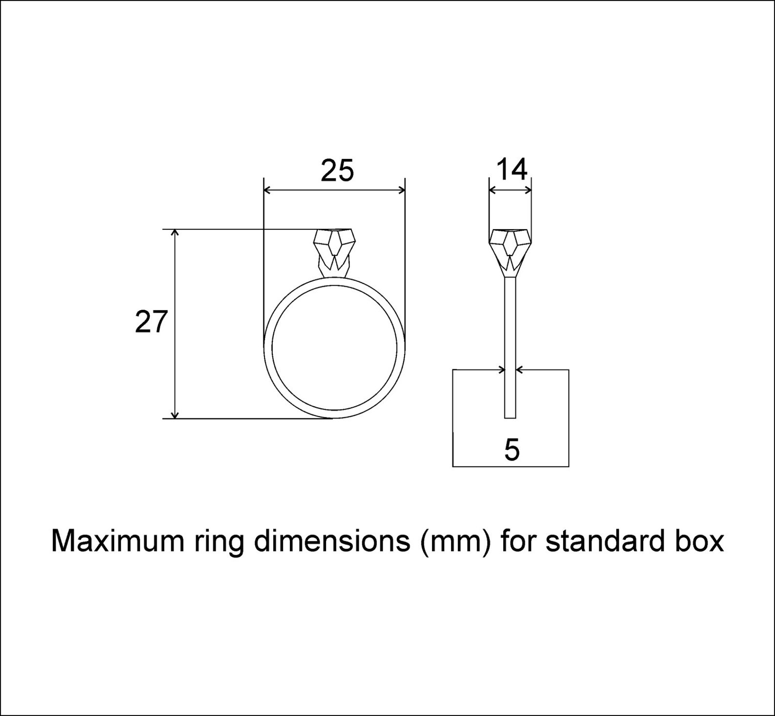Wood Engagement Ring Box Unique Rotating Ring Box Small Etsy