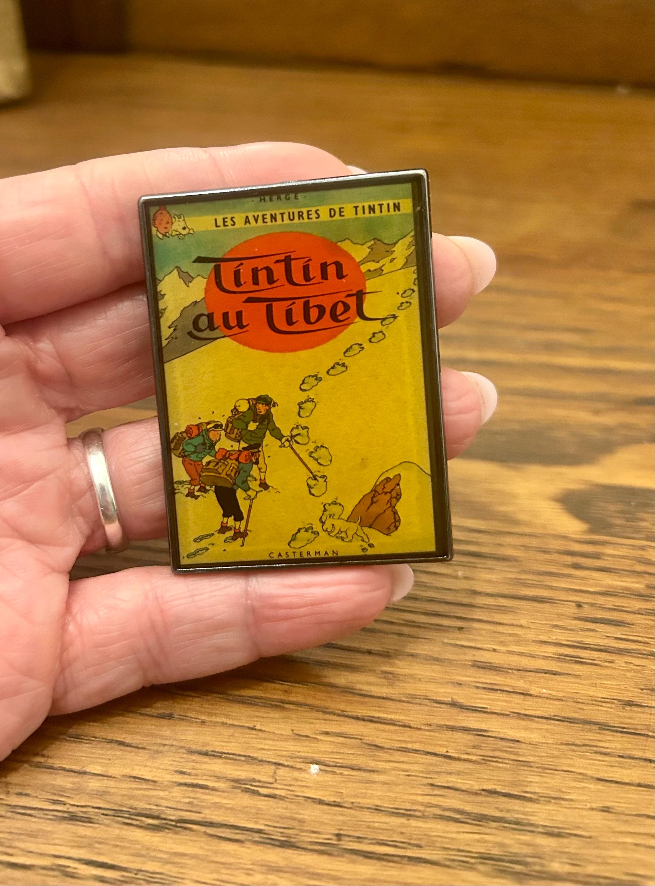 Vintage Pin Tintin - Etsy