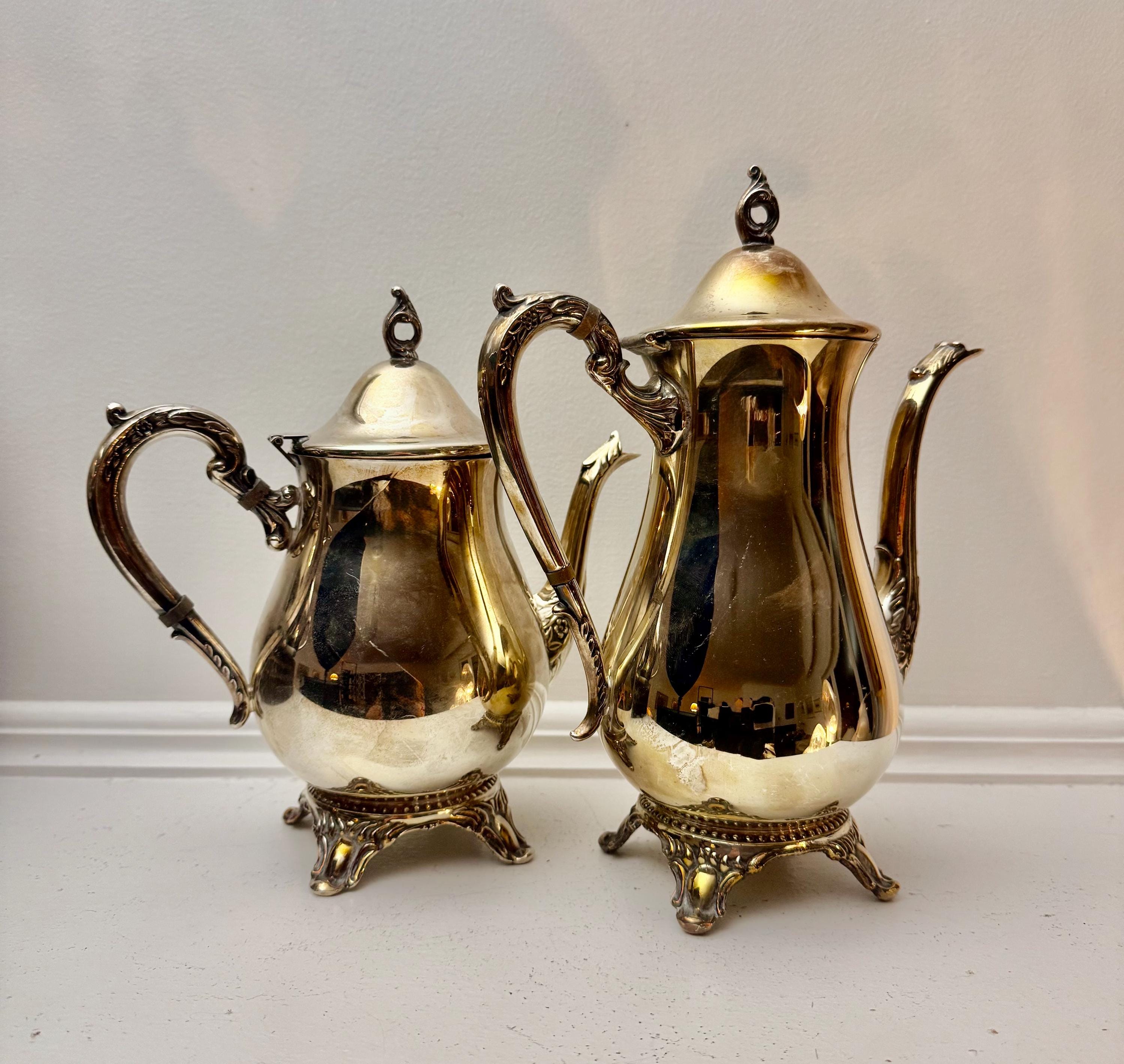Silver Tea Pot Wallace - Etsy