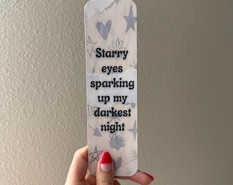 Starry Eyes Bookmark: Gift for Book Lovers