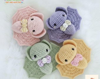 Mönster för virkad fladdermus-amigurumi utan symönster (PDF-nedladdning)