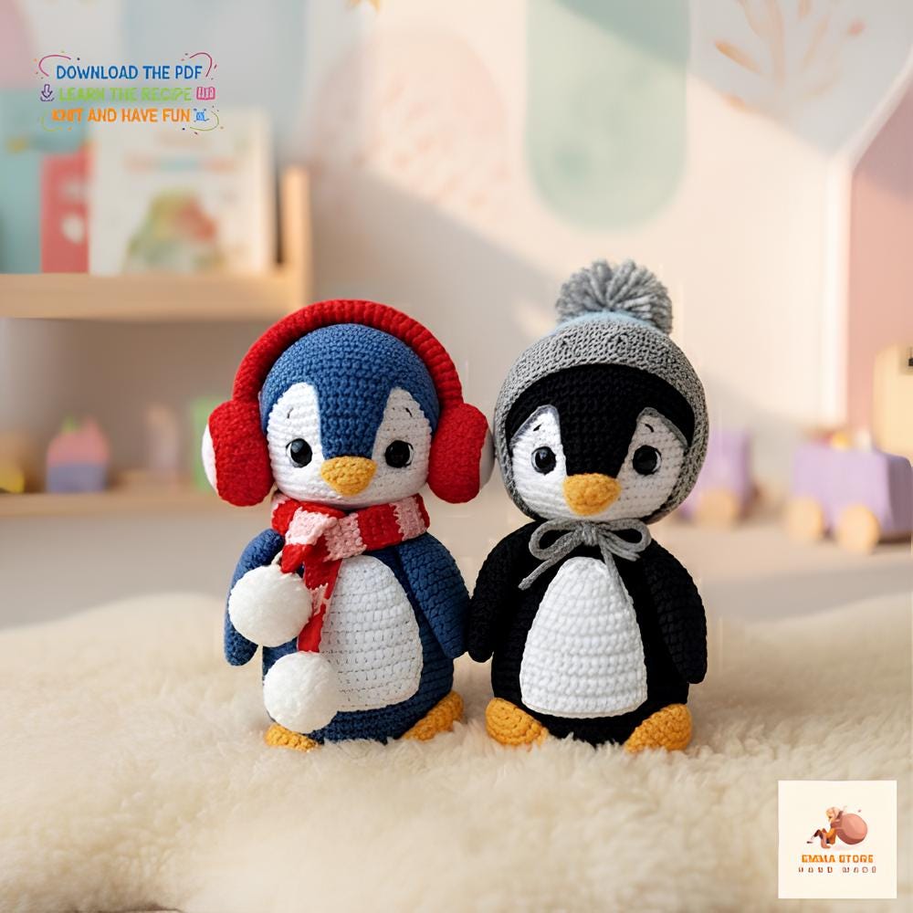 Amigurumi penguin - Etsy 日本