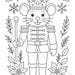 Nutcracker and Mouse King Printable Coloring Pages Two (2) Pages - Etsy