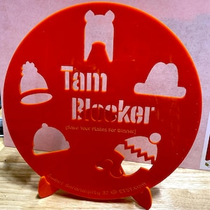 Acrylic Tam Blocker: Knitted Hat Display & Shaper