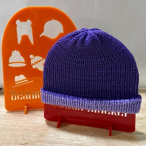 Large/Adult Acrylic Beanie Blocker: Knitted Hat Display, Short or Long