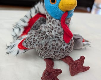 Lurkey the Turkey Beanie Baby (2000 Ty Original Beanie Babies Collection) – Retired Thanksgiving Plush