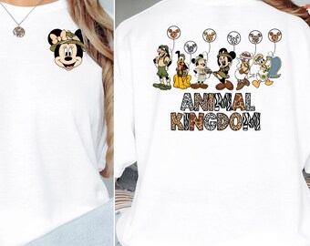 Vintage Disney Animal Kingdom Shirt, Funny Mickey And Friends T-shirt, Disney Safari Mode Tee, Disney Vacation Holiday, Disneyworld Trip