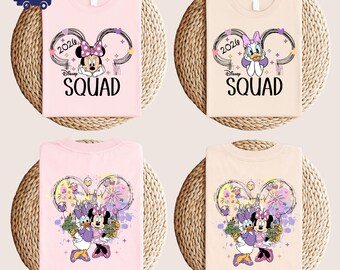 Minnie and Daisy Besties Shirt, Disney Best Friends T-Shirt, WDW Girls Trip Sweater, Disney Besties Shirt, Disney Girls T-Shirt
