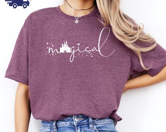 Disney Shirts, Magical Shirt, Disney Magical T-shirt, Disney Vacation Shirt, Mickey Shirts, Minnie Shirt, Unisex Shirt,Women's Shirt