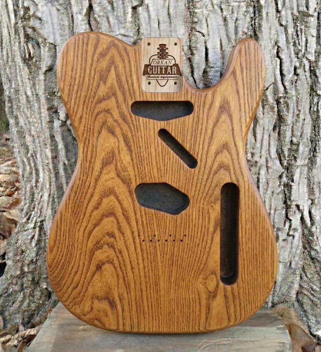Handmade Ash Telecaster Guitar Body, Custom Electric DIY Project - Etsy ...