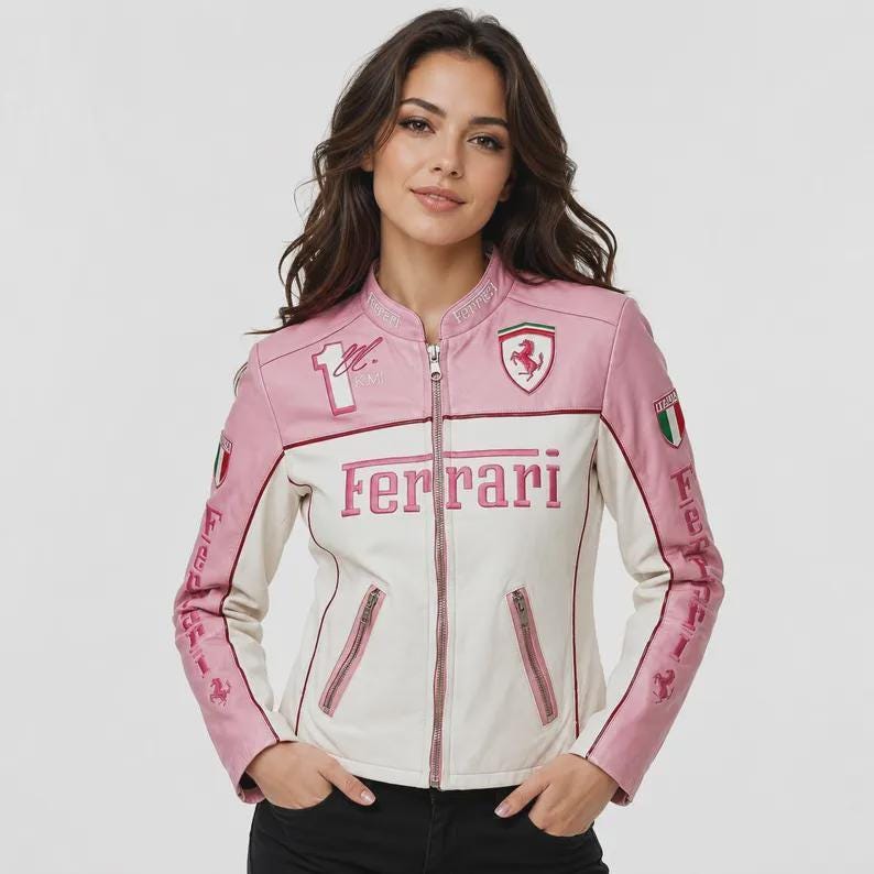Ferrari jacket pink - Etsy 日本