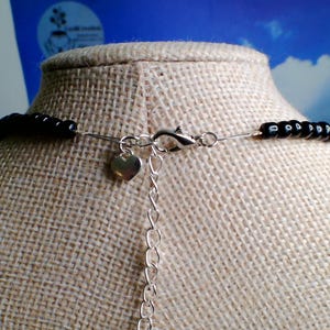 Mickey & Minnie Mouse Beaded Crystal Statement Necklace image 9
