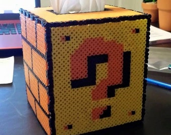 8-Bit Question Block Tissue Box Cover