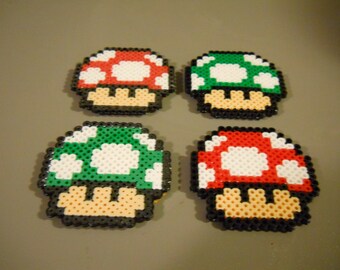 Set of 4 Mushroom Coasters