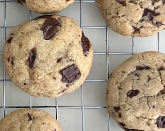 Gluten-Free Chocolate Chip Cookies with Vegan option - 12 Count