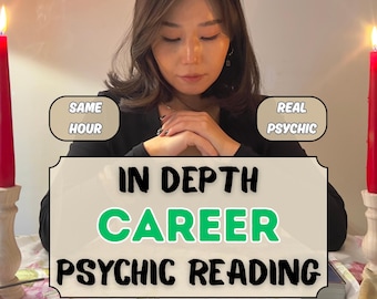 Same Hour Career Psychic Reading, Honest Career Path Reading, Detailed Job Reading, Tarot Cards Reading Career, Finance Reading