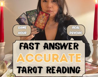 Accurate Tarot Reading Same Hour, Psychic Tarot Card Reading, In Depth Tarot Reading, Psychic Guidance, Tarot Love Insights
