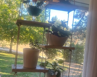 HANGING WINDOW SHELF