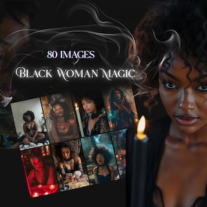 Luxury Black Woman Stock Photos | High-End Feminine Content for Instagram, Beauty & Personal Branding (80 Images)