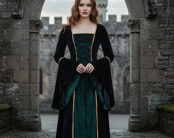 slim fit dress slacks Fay Bottle Green Velvet Corset Style Knot Maxi Dress – Club L London main image 0