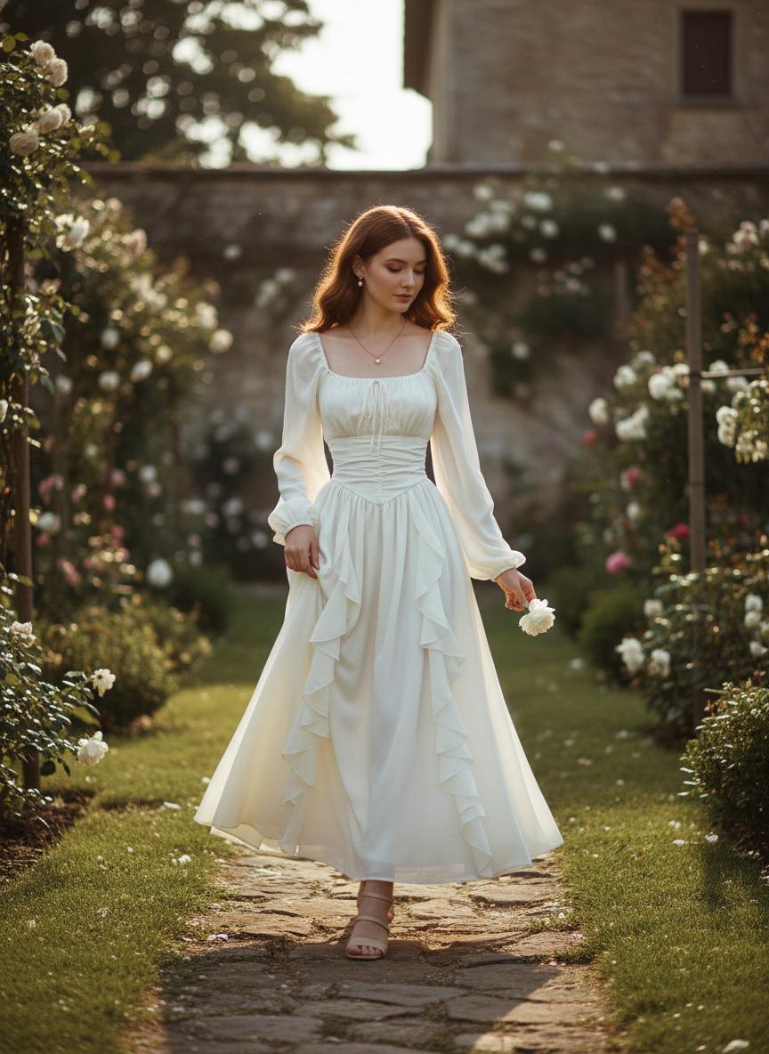 cottagecore wedding guest dress 18 Cottagecore Dresses for Wedding Guests & Bridesmaids