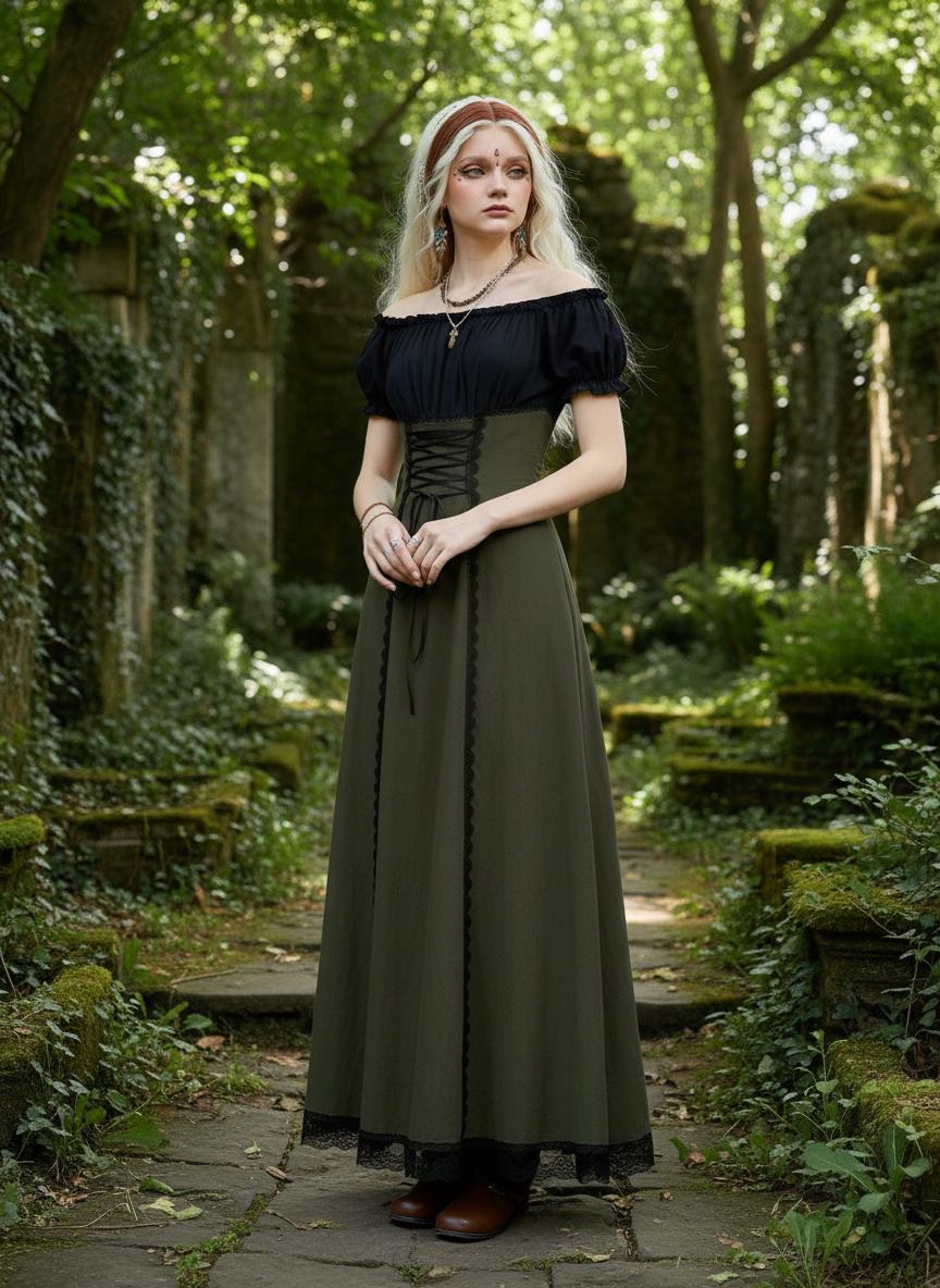 battle green color dress Princess Polly Women's Frederica Plunge Neck Maxi Dress - Green main image 0