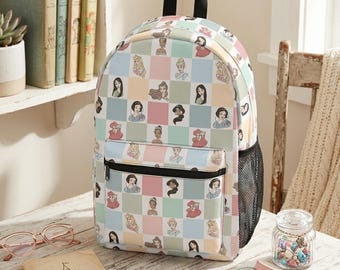 Mochila Disney de princesas, bolsa para viajes familiares Disney, mochila escolar Disney, mochila personalizada, regreso a clases, regalo para niñas.