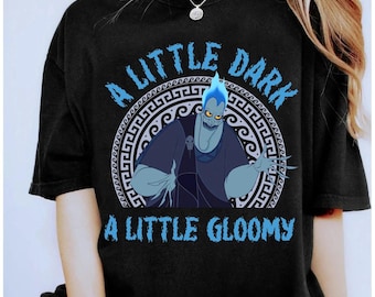 Camiseta de villano de Hades de Disney, camiseta de A Little Dark A Little Gloomy, camiseta retro de villano de Hércules, camiseta familiar a juego de Disneyland WDW