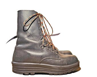 Schwerer Kampf, Motorradfahren, Wandern, Arbeitsstiefel, Schweizer Militär KS90 UK 8