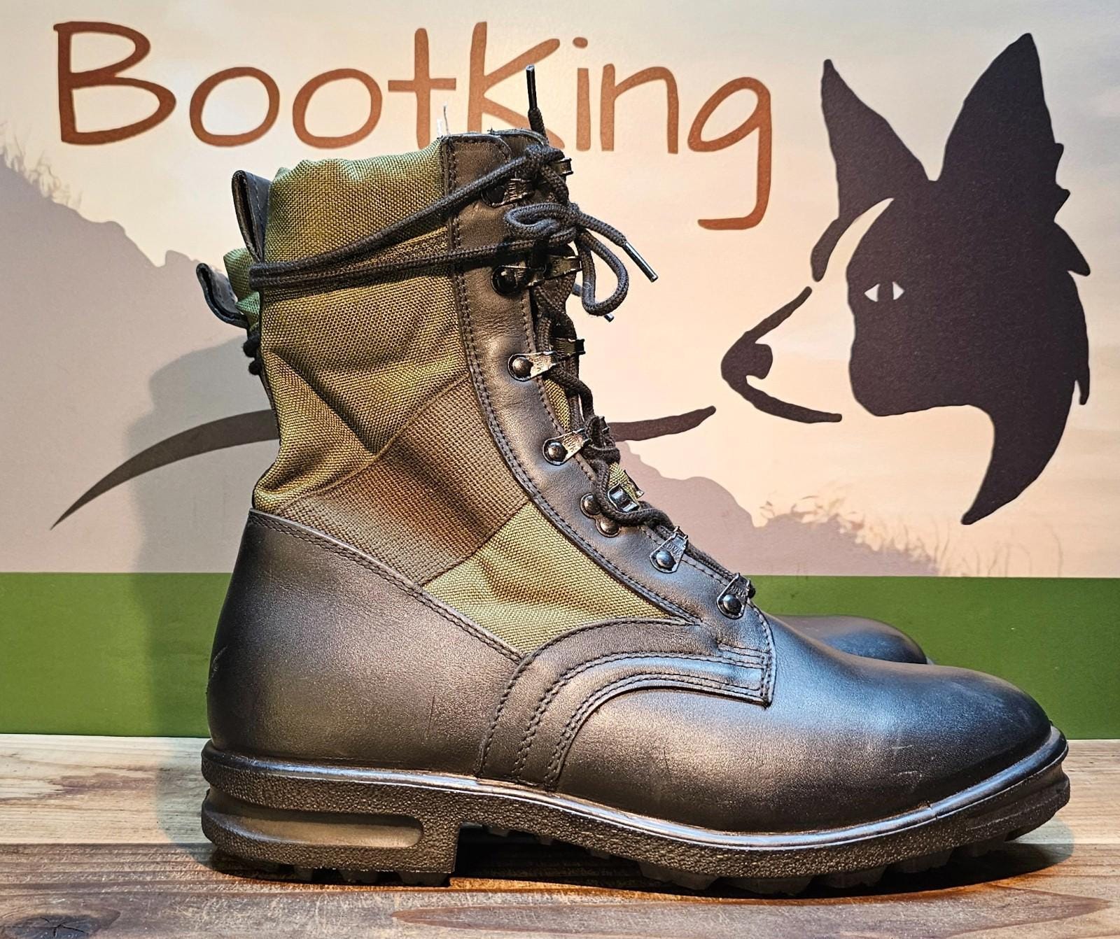 Vintage Mens 10W Army Combat Jungle Boots 2nd Pattern Grunge Goth Punk Work Us Jungle Boots - Etsy main image 3