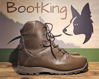 Bottes De Randonnée Iturri Patrouille Marron Cuir - Taille UK 10 - Occasion En Bon état