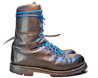 Österreichisches Bundesheer KAZ03 Springerstiefel mit Leder unterfüttert Motorrad Wandern UK 9