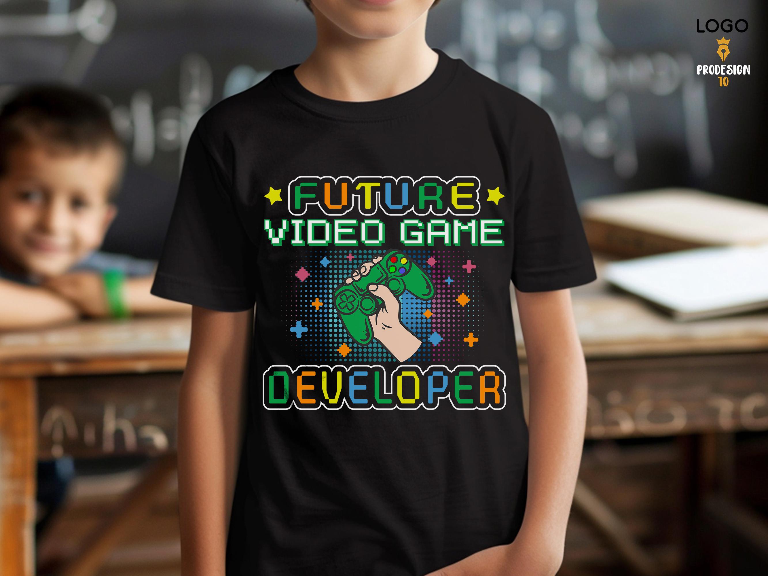 Future Video Game Developer PNJ Svg Ai, Game Developer Design, Coding ...