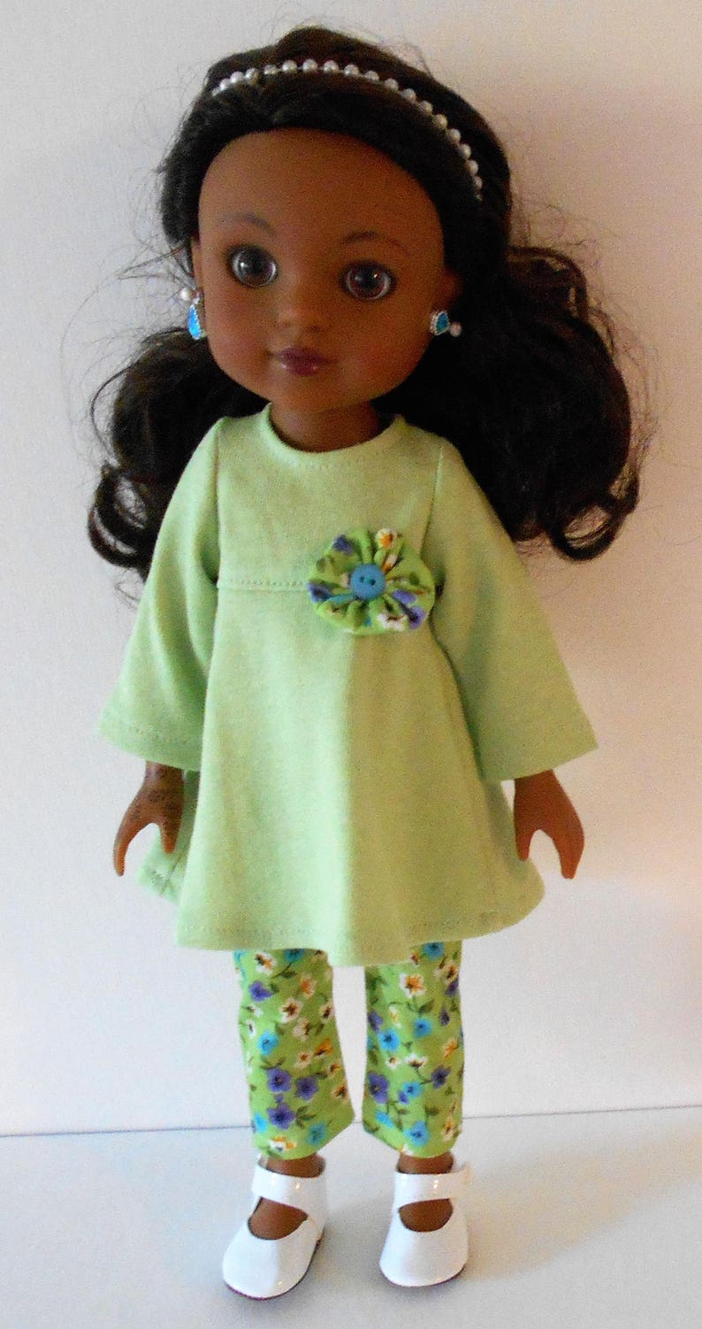 Long sleeved tunics PDF sewing pattern fits 14 1/2 dolls image 9