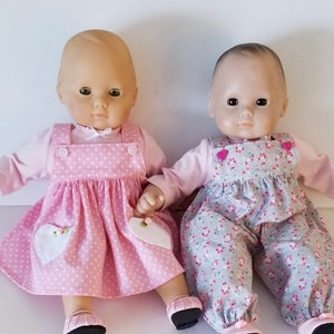 PDF Bib Skirt, Romper, Tee Pattern Fits 15 Dolls, Such as Bitty Baby - Etsy