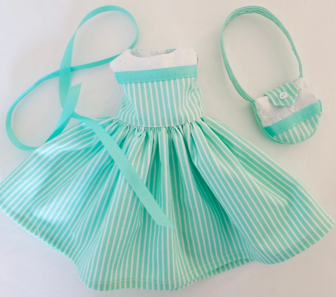 PDF Sleeveless dress and Purse pattern fits 14 Etsy