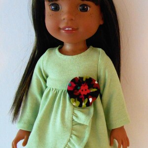 Long sleeved tunics PDF sewing pattern fits 14 1/2 dolls image 5