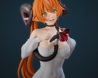 Orphie From Zenless Zone Zero Figurine – 3D STL Fan Art (Instant Download)