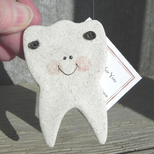 Dentist Office Tooth Ornaments Salt Dough Personalized Dental Hygienist Decoration Gift image 7