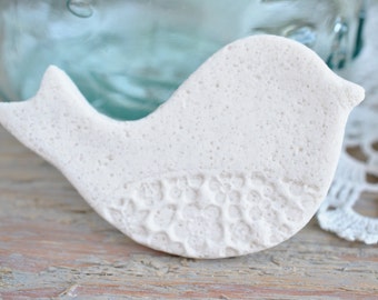 Mini Doves DIY Wholesale Salt Dough Imprinted Ornaments Set of 10