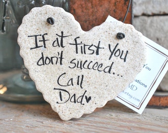 Father's Day Gift for Dad Salt Dough Ornament