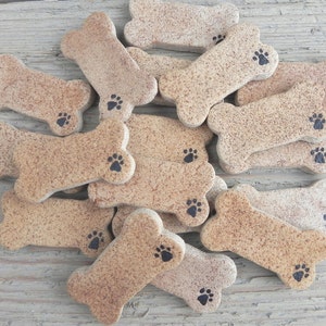 18 pcs Mini 2 Dog Bone Salt Dough Ornaments Non Edible Dog Bones image 1
