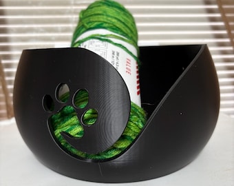 Cuenco de lana con forma de pata